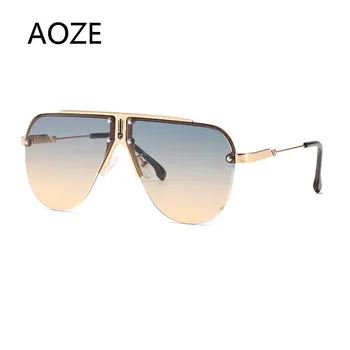 Pol okvir Pilotni sončna Očala Moških 2020 Poletje Nova Modna sončna Očala Moda Luksuzne blagovne Znamke Odtenkih za Ženske UV400 zonnebril Očala