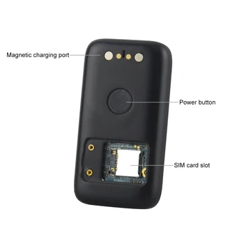 Prenosni Brezžični GPS Tracker T580 Mini Otrok Hišne Vrečko Kolo Avto Lokator Notranjo Baterijo za ponovno Polnjenje Vodotesna GPS+LBS Tracker