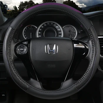 PU Usnje Avto Volan Kritje Velikost po Meri za Honda Civic 2016 ~ 2019 2020 10. Generacije Visoke Kakovosti