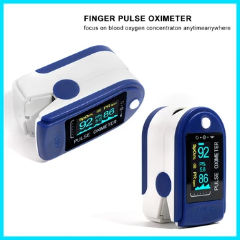 RZ Prst Oximeter Prsta Pulsioximetro Srčni utrip Saturometro Gospodinjstvo Zdravje Spremlja Utrip Oximeter