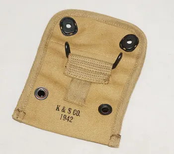 Splošni druge svetovne vojne, Vojske ZDA Lensatic Kompas Torbica Barve Kaki-US162