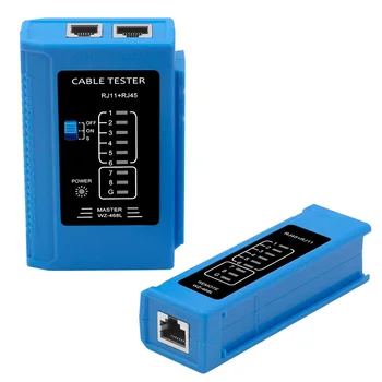 Strokovno Network Cable Tester RJ11 RJ45 RJ12 CAT5 UTP LAN Kabel Tester Detektorja Oddaljen Preskus Orodja za Mreženje Visoke Kakovosti