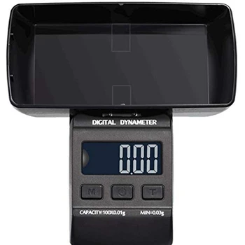 Strokovno Visoko Natančen Digitalni Gramofon Sile Obsega Merilnik Roko Obremenitev Meter LCD Osvetlitev ozadja 100 G/0.01 G za LP Vinil Zapis Iglo