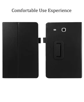 Tablični Pokrovček Za Samsung Galaxy Tab E 9.6 palčni kovček Za Samsung Galaxy Tab E T560 T561 SM-T561 Flip Usnje Smart Teksturo Funda