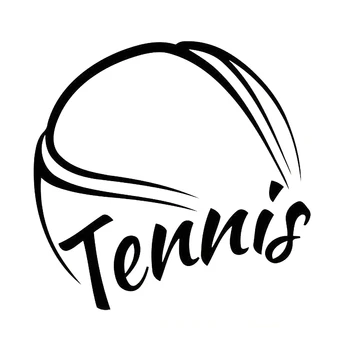 Tenis Logotip Nalepko primawall Šport Vinilne Nalepke Doma Notranje Dekoracije Prijavite Umetnosti Soba, Fitnes Klub Dekor Odstranljive Nalepke HY1227