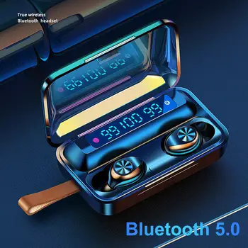 TWS Bluetooth slušalke 5.0 Brezžične Slušalke Šport Zmanjšanje Hrupa Slušalke S polnjenjem polje za Xiaomi Huawei