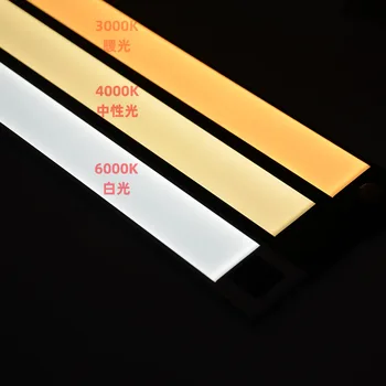 Ultra Tanek 20 40 60 80 cm Prenosni Mini LED Človeško Telo Smart Indukcijske Svetlobe Magnetni Adsorpcije Polnjenje prek kabla USB LED Kabinet Svetlobe