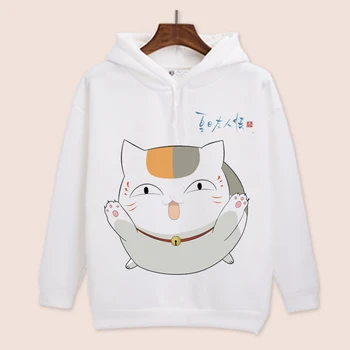 Unisex Anime Cosplay Natsume Yuujinchou Kapičastih pulover s kapuco Natsume Takashi Madara natsume reiko Puloverju Sweatshirts Hoodie