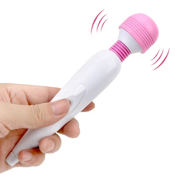 VATINE USB Polnjenje Močan Čarobno Palico Klitoris Stimulator AV Vibratorji Sex Igrače za Ženske Nastavljiva Hitrost G-spot Massager