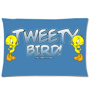 Vroče Prodaje Risanka Tweety Bird Blazino Za Kritje!Udobno Breskev Kože Dve Strani, Tiskanje Vzglavnik Odeja/Prevleke/Pillowslip 20
