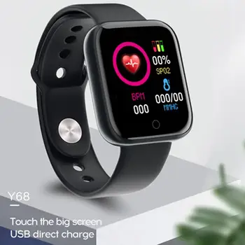 VS B57 B58 Pametno Gledati Y68 Fitnes Zapestnica dejavnosti tracker srčnega utripa, krvnega tlaka, Bluetooth pazi za ios Android
