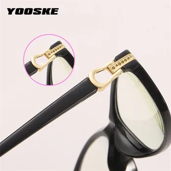 YOOSKE Modra Svetloba Blokiranje Obravnavi Očala Ženske Obrezovanje Računalnik Očala Pregleden Presbyopia Očala 1.0 1.5 2.0 2.5 3.0