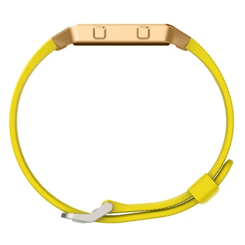Za Fitbit blaze silikonski trak z rose zlato ploščo za Fitbit pokazati nove šport unisex Modna klasična manšeta trak za dodatno opremo