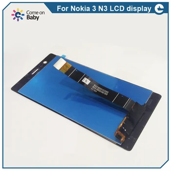 Za Nokia, 3 KW-1032 Zaslon LCD + Touch Screen Računalnike Senzor Plošča Pantalla Skupščine Zamenjava Za Nokia3 LCD