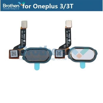 Za Oneplus 3 3T Prstnih Flex Kabel 1+3 A3000 za Oneplus 3T Home Gumb Senzor optični bralnik Flex Kabel za Telefon Preizkušen Zamenjava