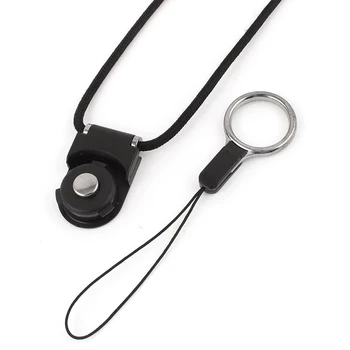 Zaščito Silikona Primeru Kože + Črna Snemljiv Obroča, Vratu Traku Paščka za Ročni GPS Garmin Alpha 100 Alpha100 Dodatki