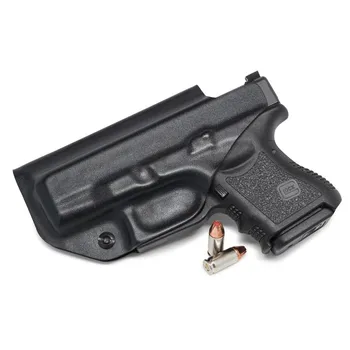 Znotraj Pas IWB Kydex Kubura po Meri Fit Za Glock 26 27 33 Gen1-5 Skriti Nosijo Pištole Pištolo Primeru kydex pasom