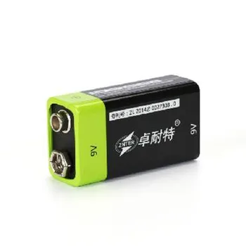 ZNTER S19 9V 400mAh USB za Polnjenje Lipo Baterije 9V RC Baterija Za mikrofon