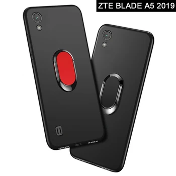 ZTE BLADE A5 2019 Primeru luksuznih 5.45 palčni Mehka in voljna Kovinski Prst Prstan Kritje za ZTE Blade A5 2019 Telefon Primerih