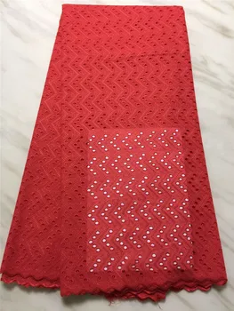 švicarski voile čipke v švici črne čipke tkanine visoke kakovosti 2019 nove bombažne tkanine, čipke afriške voile tissu za stranke