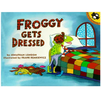Žabast Pride Oblečen Tako, Jonathan London Izobraževalne Angleška Slikanica Učne Kartice Zgodba Knjige Za Otroka Otroci Otrokom Darila