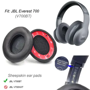 1 Par Ovčje kože Zamenjava blazinic za JBL V700 V700BT V700NXT Slušalke Pene Uho Blazine Visoke Kakovosti