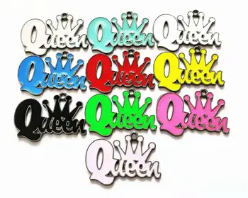 10pcs pismo kraljica čarobne gumbe za ženske DIY nakit dodatki L10