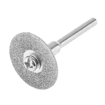 10pcs/veliko 25 mm Mini Diamantno Rezanje Plošč žaginega lista z 2pcs 3 mm Premer Določen Rod za Rezanje Stekla, Kovin,