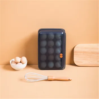 15 Mrežo vertikalnega jajce škatla za shranjevanje nosilec polje Hladilnik zamrzovalnik jajce škatla za shranjevanje Kuhinji Hrano, Posodo