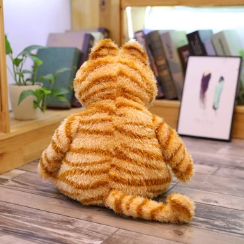 1PCS 30/45 cm Srčkan Fat Cat Plišastih Igrač Simulacije Mehko Polnjene Živali Otroci Pomiritev Lutka Dekoracijo Doma Božična Darila