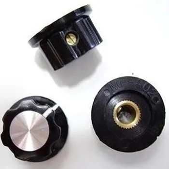 200pcs MF-A01 bakelite potenciometer potenciometer gumb podnožja 19,5 MM z RV16 luknjo 3.2 MM