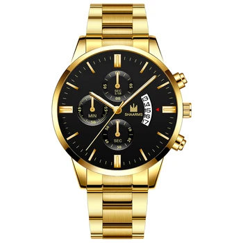 2020 nova modna moška ura, iz nerjavnega jekla top blagovne znamke luksuznih športnih quartz uro moška športna ura, moška Relogio Masculino
