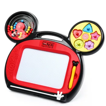 2020 Nove Disney Mickey Fant Barve Nastavite Risalno Desko Igrače Princesa Izobraževalne Igrače za Dekleta Fantje Magnetni Odbor Otrok Darilo