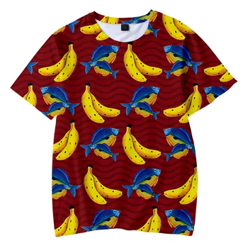 2020 vroče prodaje vrhovi otroci anime BANANA RIBE 3D T-shirt priložnostne moda fant/punca T-shirt banana ribe otroci anime kratek rokav