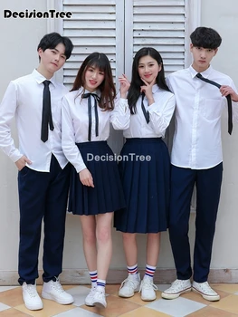 2021 japonski korejski mornar, ki bo ustrezala cosplay kostume šolskih uniformah luštna dekleta jk študent oblačila sklop priložnostne fant šolskih uniformah