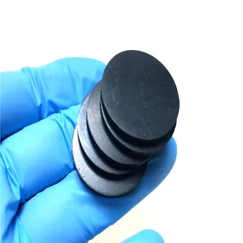 20PCS premera 10 mm-100 mm črna trdna gumijastim tesnilom trden krog gumijasto podlogo meri naravne gume pad NR okroglo tesnilo