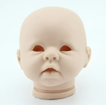22-palčni Mehki Silikonski Prerojeni Baby Doll Kompleti Realne Newborn Baby Dele Telesa DIY Nedokončane Unpainted Prazno Lutka Kompleti Plesni Plesni