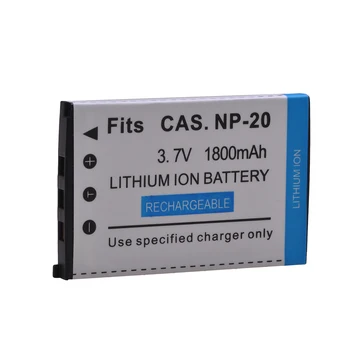 2pcs NP-20 NP20 NP20 Baterija za CASIO Exilim EX-M1 M2 S1 S1PM S2 S3 S4 Z3 Z4 S100 Z8 Z40 Z65 z70 Z75 S20 s770 Baterije