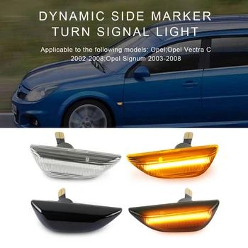 2x LED dinamični strani vključite opozorilne luči za Opel Mokka X Chevrolet Trax Buick Encore avto led strani marker indikacijske lučke