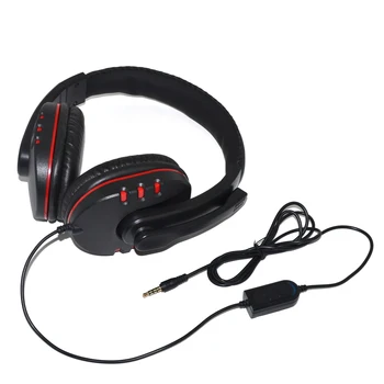3,5 mm Žično Gaming Slušalke z HD Mikrofon Stereo izhod za Slušalke za PS4 za X box eno Igro PC Klepet