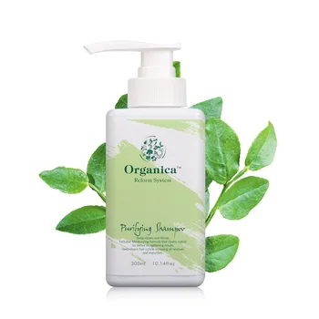 300 ML Organica Čiščenje Šampon Globoko očisti Lase Cuticle Odstranitev vseh Ostankov in Nečistoč Za Boljše Keratin Ravnanje