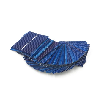 50pcs x solarnimi Painel Celice DIY Polnilnik Polikristalni Silicij Sunpower Sončni Bord 39*39 mm 0,5 V 0.25 W