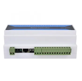 8 Channe IP Omrežja Rele Daljinski upravljalnik Naprave Ethernet, da RS485 MODBUS TCP Bistabilno Rele Modul