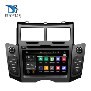 Android 9.0 8 Core Avto DVD Predvajalnik in Avtomobilski Stereo sistem Zaslon, Radio Za Toyota Yaris 2005-2011 Multimedijski Predvajalnik Auto Radio Stereo WIFI, BT
