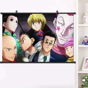 Anime HUNTER X HUNTER Kurapika Isaac Netero Menchi Hisoka tonpa Steno, se Pomaknite Zidana Plakat Steni Visi Plakat Home Art Dekor 40*60 cm