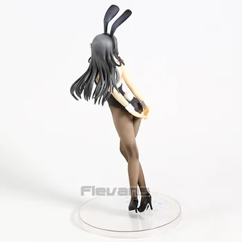 Anime Porednež Ne sanja, Zajček Dekle Senpai Sakurajima Mai PVC Slika Zbirateljske Model Igrača
