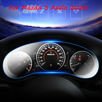 Avto Armaturne Plošče Protector Za Mazda 3 Axela 2020 2021 Pribor Screen Protector Nadzorni Plošči Membrane Film