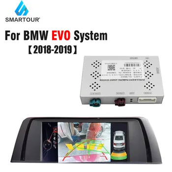 Avto Pogled od Zadaj Pomožno Vzvratno Kamero začetni Zaslon Nadgraditi Dekoder za BMW 1/2/3/4/5/7 Serija X1/X2/X3/X5/X6 CIC NBT EVO sistem