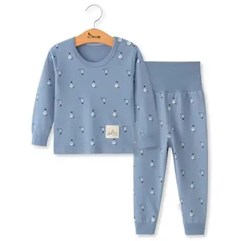 Baby Fantje dekleta Sleepwear pomlad Otrok, Homewear Pižamo za malčke Pižame More 0-4Y malčka visoko pasu obleke, kompleti