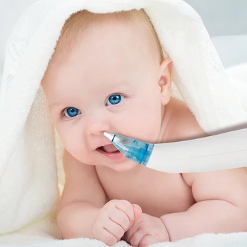 Baby Nosni Aspirator Električni Varno, Higiensko Nos Čistilo Silikonski Smrkelj Bedak Za Novorojenega Dojenčka, Malčka Otrok Otrok 2 Prilagoditev